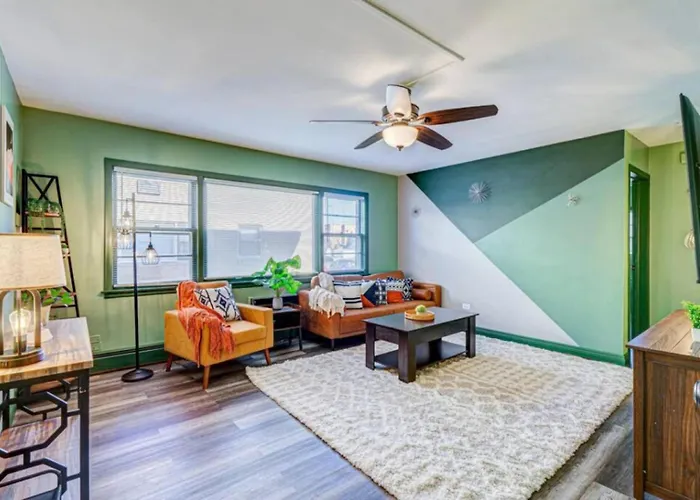 Apartamento 2br Near Ohare Oak Park Coffee Nook